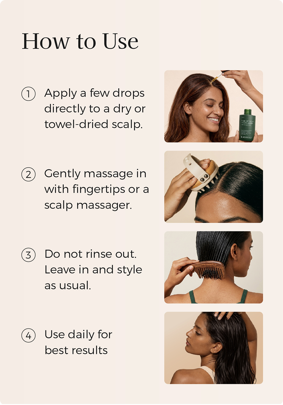 RAVALLI Hair Growth Hydroserum